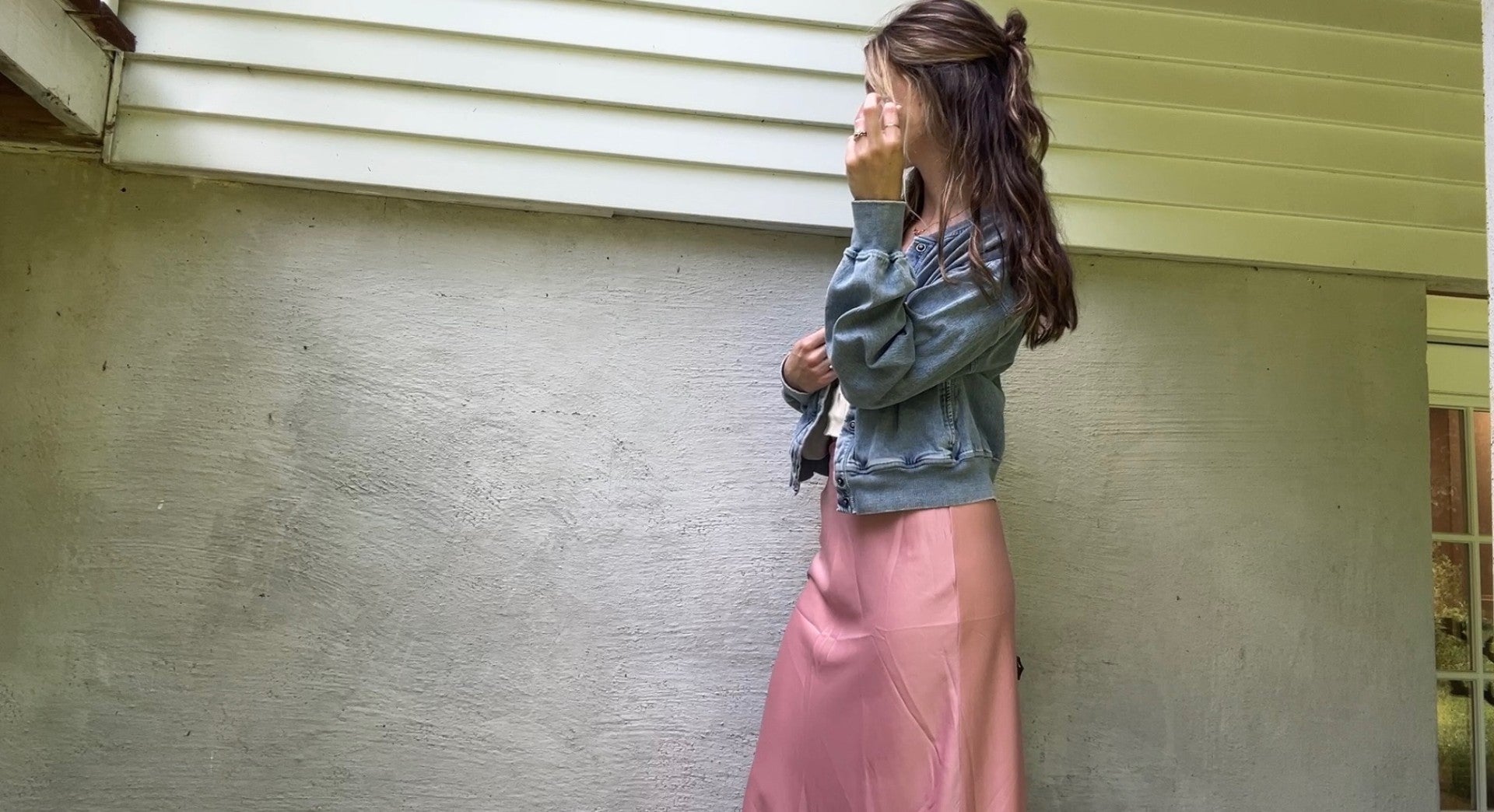 Rosie Satin Maxi Skirt