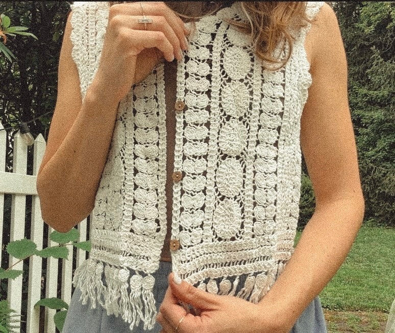 Vintage Loom Vest