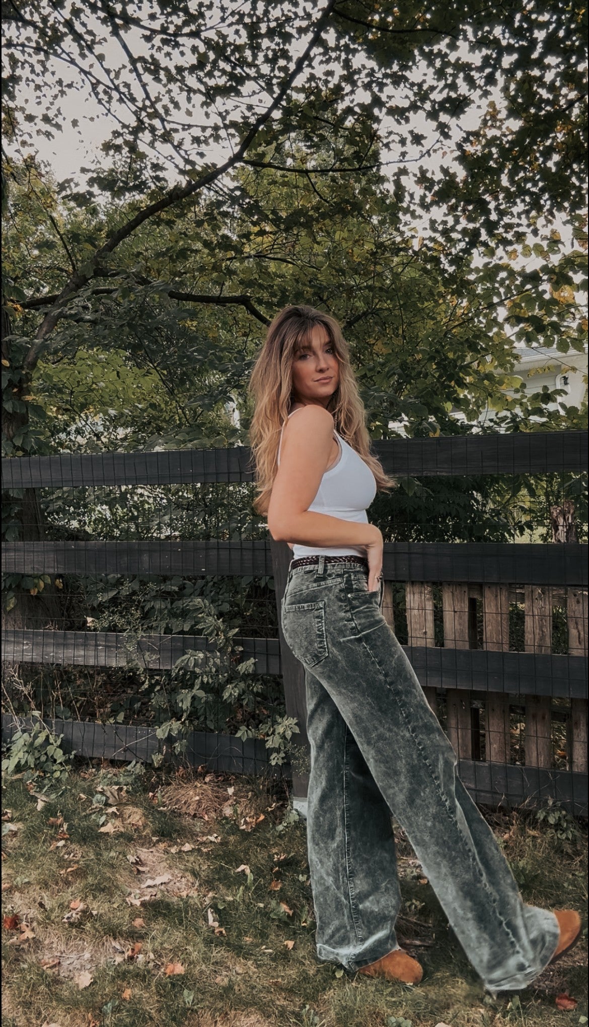 RISEN Forest Corduroy Jeans