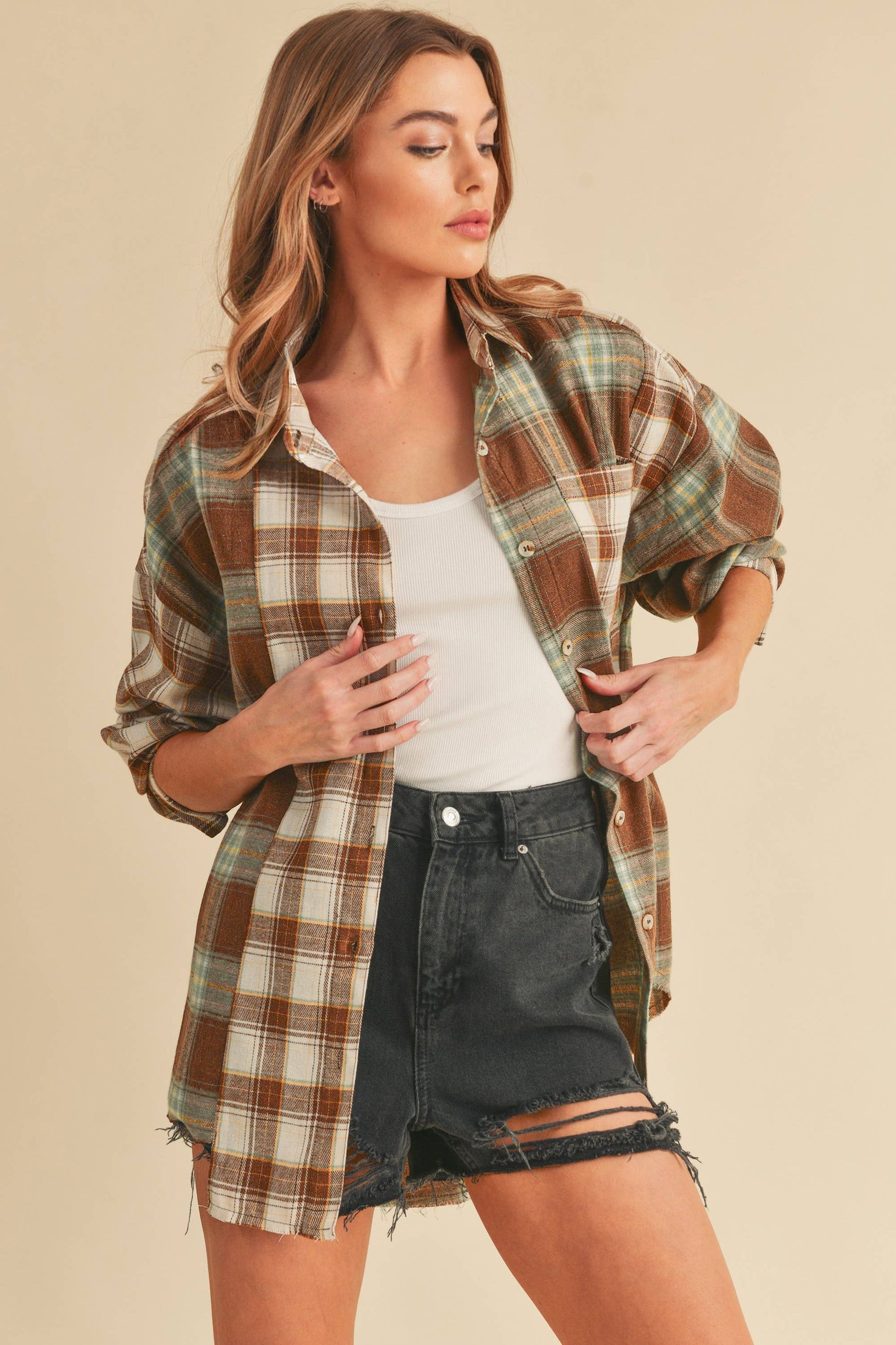 Rust and Pine Flannel
