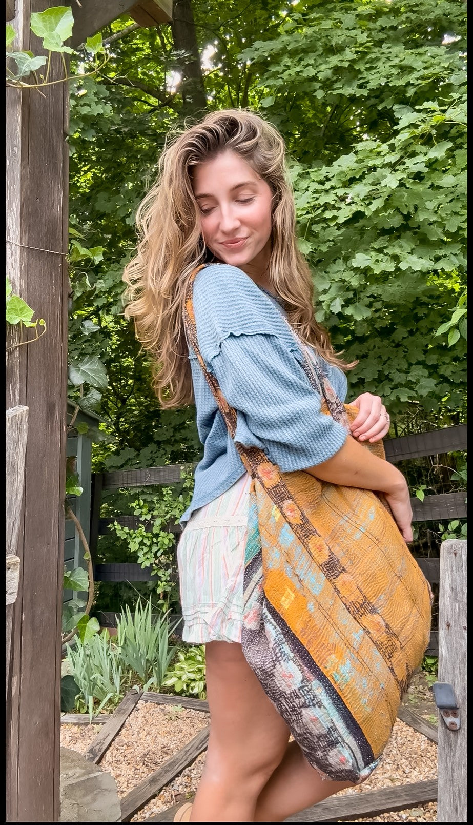 Kantha Tote Bags | Recycled Sarees 100% Cotton