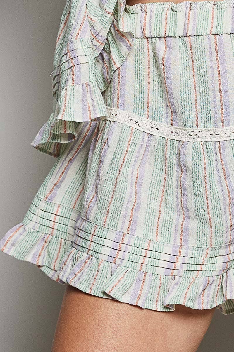 Dusty Ruffle Shorts