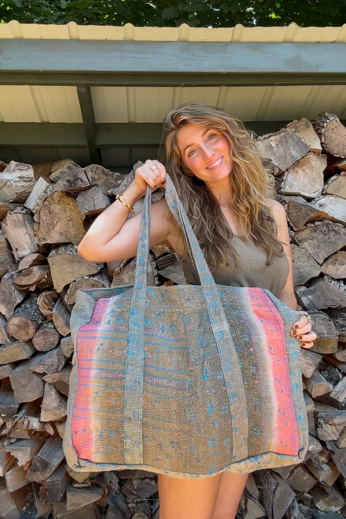 Kantha Tote Bags | Recycled Sarees 100% Cotton
