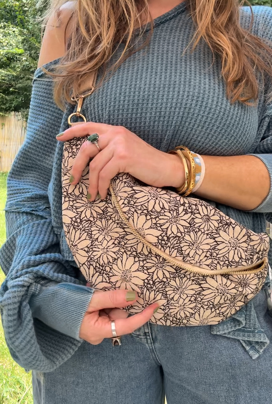 Vintage floral sling