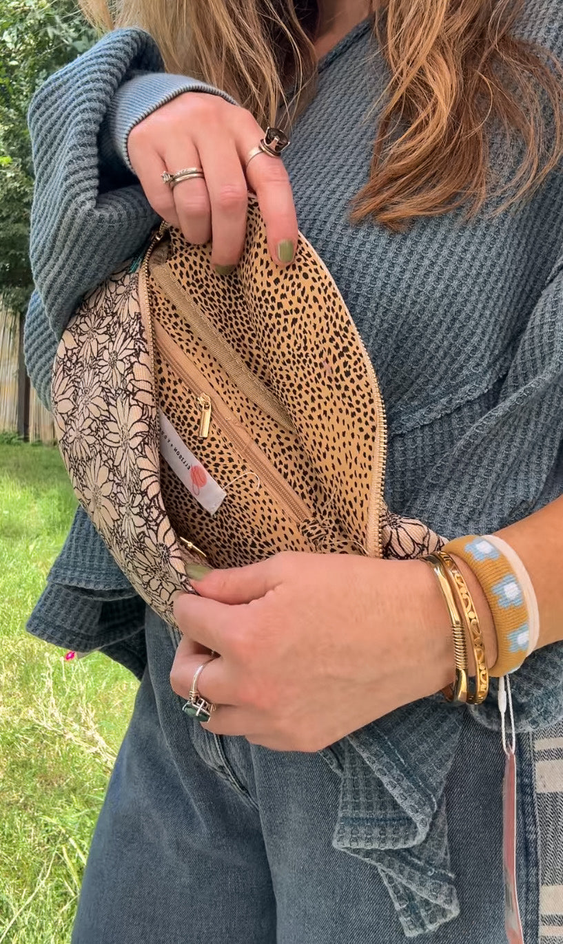 Vintage floral sling