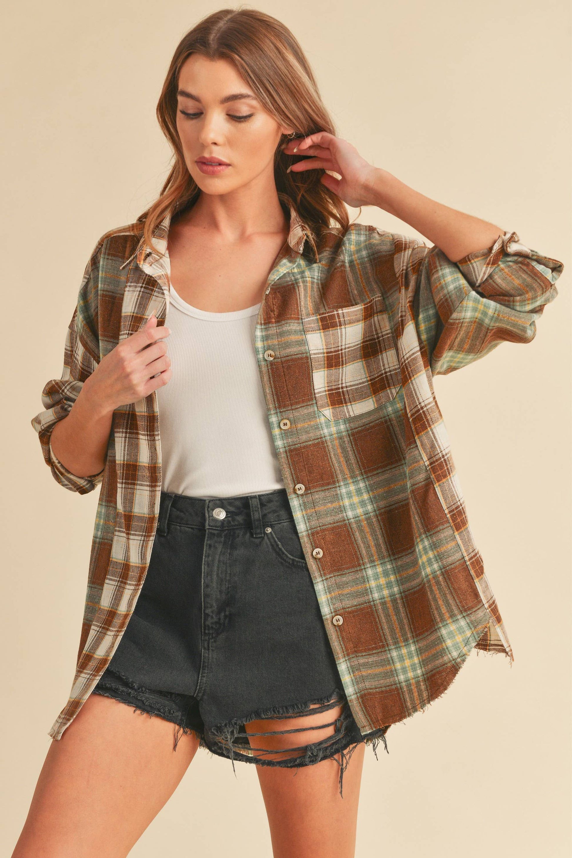Rust and Pine Flannel