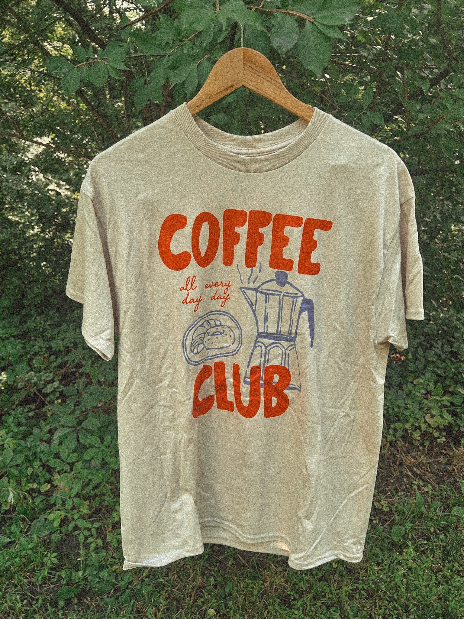 Coffee Club Lover Graphic Tee